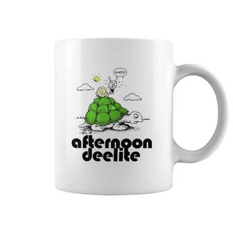 Sea Turtle Afternoon Deelite Snail Coffee Mug | Mazezy