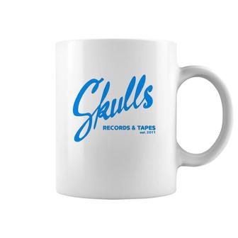 Skulls Records And Tapes Est 2011 Gift Coffee Mug | Mazezy CA