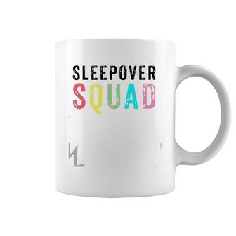 Sleepover Squad Slumber Party Overnight Pajama Gift Coffee Mug | Mazezy