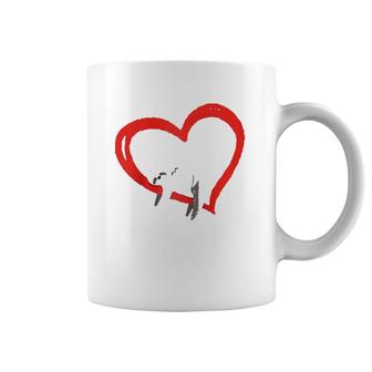 Sloth Valentines Day Womens Sloths Valentine Heart Raglan Baseball Tee Coffee Mug | Mazezy