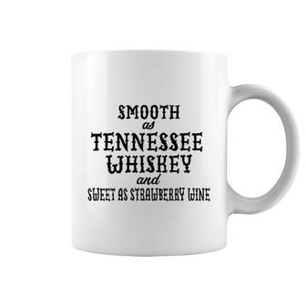 Smooth As Tennessee Whiskey Simple Coffee Mug | Mazezy