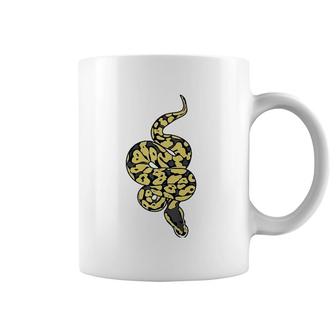 Snake Lover Reptile Cute Baby Ball Python Funny Noodle Coffee Mug | Mazezy