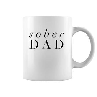 Sober Dad Fathers Day - Alcoholic Clean And Sober Coffee Mug | Mazezy