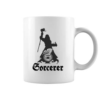 Sorcerer Class Dungeons And Rpg Dragons Coffee Mug | Mazezy