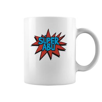 Spanish Grandparent - Abu Abuelo Abuela Super Hero Graphic Coffee Mug | Mazezy
