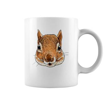 Squirrel Head Cute Squirrel Lover Coffee Mug | Mazezy