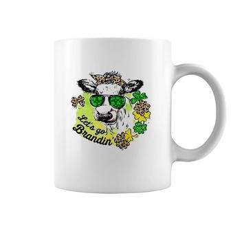 St Patrick’S Day Lets Go Brandin’ Cow Heifer Coffee Mug | Mazezy