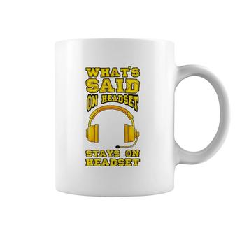 Stage Manager Headset Pun Theater Musical Gift Coffee Mug | Mazezy