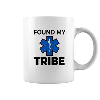 Star Of Life Found My Tribe Coffee Mug | Mazezy