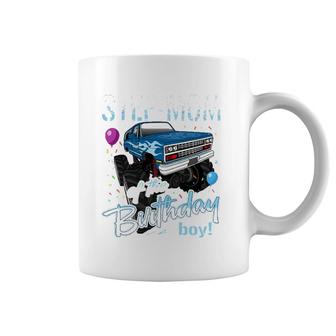 Step-Mom Of The Birthday Boy Monster Truck Birthday Gifts Coffee Mug | Mazezy