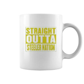 Straight Outta Steeler Nation Coffee Mug | Mazezy