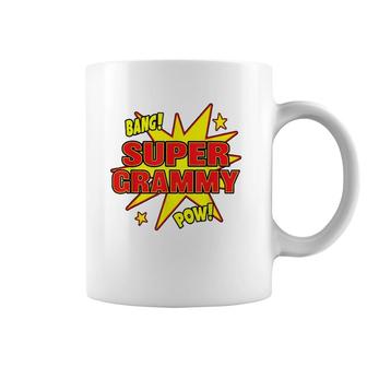 Super Grammy Super Power Grandma Grandmother Gift Coffee Mug | Mazezy