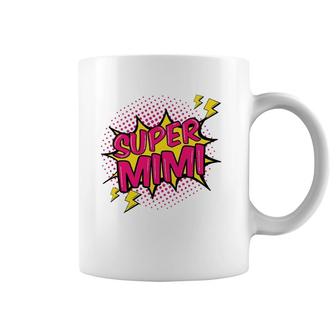 Super Mimi Superpower Grandma Family Grandmother Gift Coffee Mug | Mazezy