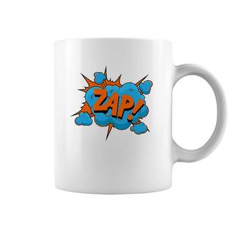Superhero Rare Power Zap Pow Bam Coffee Mug | Mazezy
