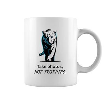 Take Photos, Not Trophies Tank Top Coffee Mug | Mazezy DE