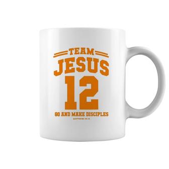 Team Jesus Go And Make Disciples Christian Gift Tee Coffee Mug | Mazezy