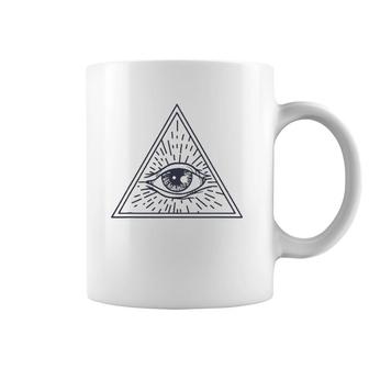 The Magic All Seeing Eye Coffee Mug | Mazezy