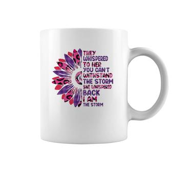 They Whispered To Her You Cannot Withstand The Storm Leopard Coffee Mug