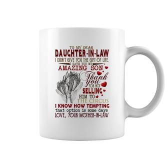 To My Daughter In Law Coffee Mug | Mazezy