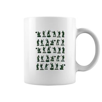 Toy Soldiers Cute Little Lovers Coffee Mug | Mazezy