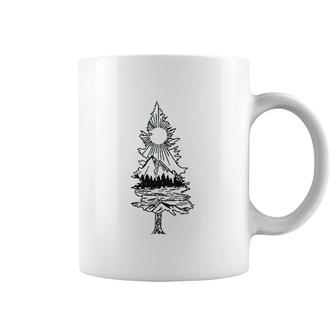 Tree Sunrise Coffee Mug | Mazezy