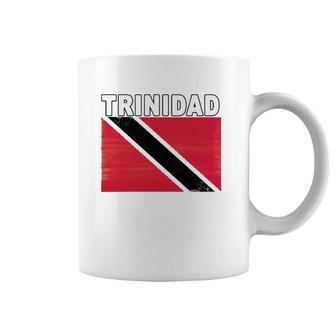 Trinidad Flag Retro National Pride Trini Coffee Mug | Mazezy