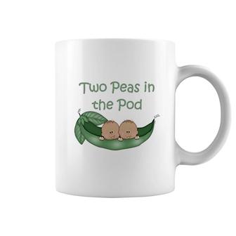 Two Peas In The Pod Coffee Mug | Mazezy