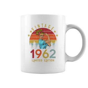 Vintage 1962 Made In 1962 60Th Birthday Women 60 Years Old Coffee Mug - Seseable