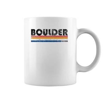 Vintage 1980S Style Boulder Colorado Coffee Mug | Mazezy
