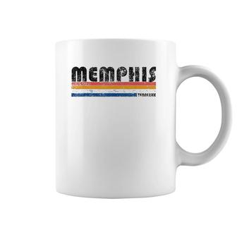 Vintage 1980'S Style Memphis Tennessee Coffee Mug | Mazezy