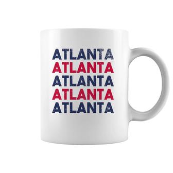 Vintage Atlanta 80S Retro Style Coffee Mug | Mazezy