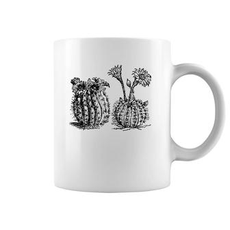 Vintage Cactus Print Cactus Lover Gift Coffee Mug | Mazezy
