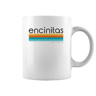 Vintage Encinitas California Ca Retro Design Coffee Mug | Mazezy