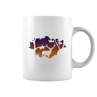 Vintage Hunting Funny Elk Hunter Coffee Mug - Thegiftio