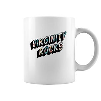 Virginity Mens & Womens Rocks Original Trendy Summer Pattern Coffee Mug | Mazezy