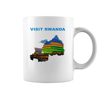 Visit Rwanda Republic Of Rwanda Coffee Mug | Mazezy
