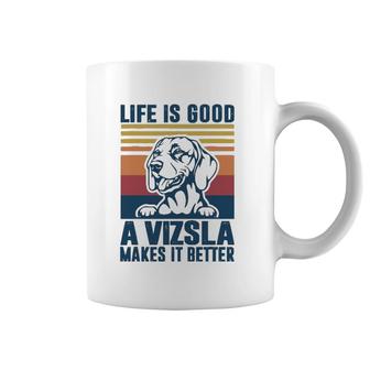 Vizsla Gifts For Women Men Dog Dad Dog Mom Hungarian Vizsla Coffee Mug | Mazezy