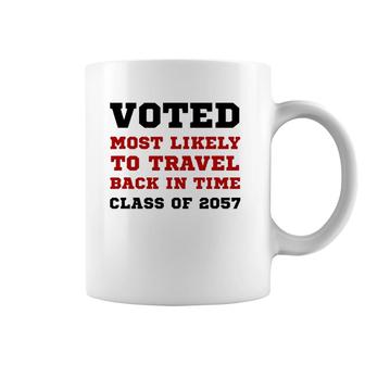 Voted Time Travel Funny Coffee Mug | Mazezy