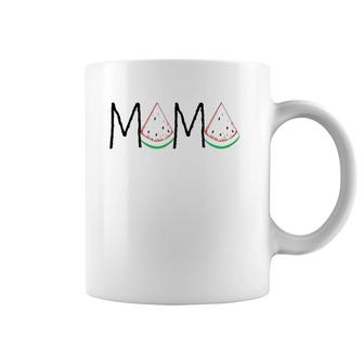 Watermelon Mama - Mother's Day Gift - Funny Melon Fruit Coffee Mug | Mazezy