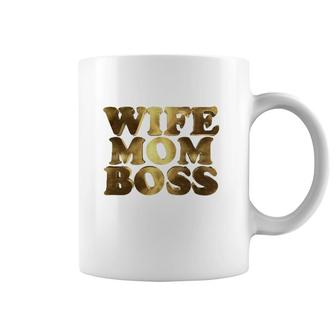 Wife Mom Boss Version Coffee Mug | Mazezy UK