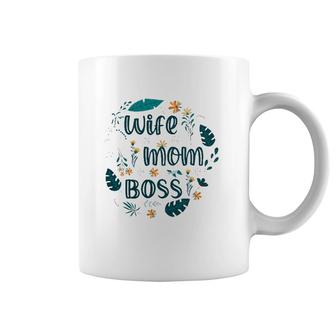 Wife Mom Boss Version Coffee Mug | Mazezy DE