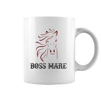 Women Mother's Day Horse Boss Mare Chestnut Coffee Mug | Mazezy