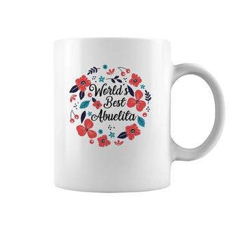 Womens Best Abuelita Ever Gift For Grandma Latina Spanish Coffee Mug | Mazezy