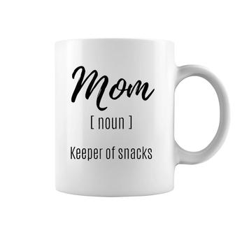 Womens Funny Mother's Day Mom Life Short Sleeve Graphic Tee Coffee Mug | Mazezy