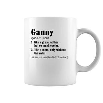 Womens Ganny Definition Birthday Gift For Grandma Coffee Mug | Mazezy
