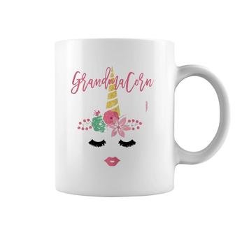 Womens Grandmacorn Unicorn Cute Grandma Gift Mother's Day Coffee Mug | Mazezy