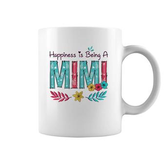 Womens Happiness Is Being A Mimi Mother's Day Gift Grandma Coffee Mug | Mazezy