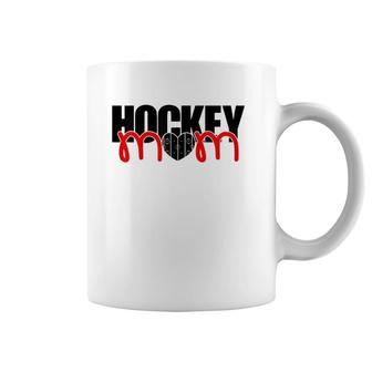 Womens Hockey Mom Mother's Day Love Ice Hockey Coffee Mug | Mazezy
