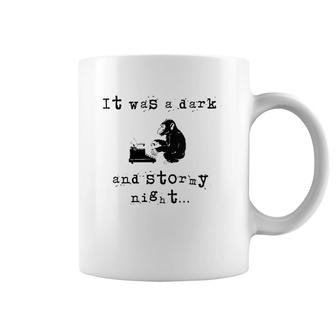 Womens It Was A Dark And Stormy Night Funny Product For Writers Coffee Mug | Mazezy
