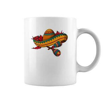 Womens Mexican Latino Hispanic Chicano - Sombrero Mexico Coffee Mug | Mazezy